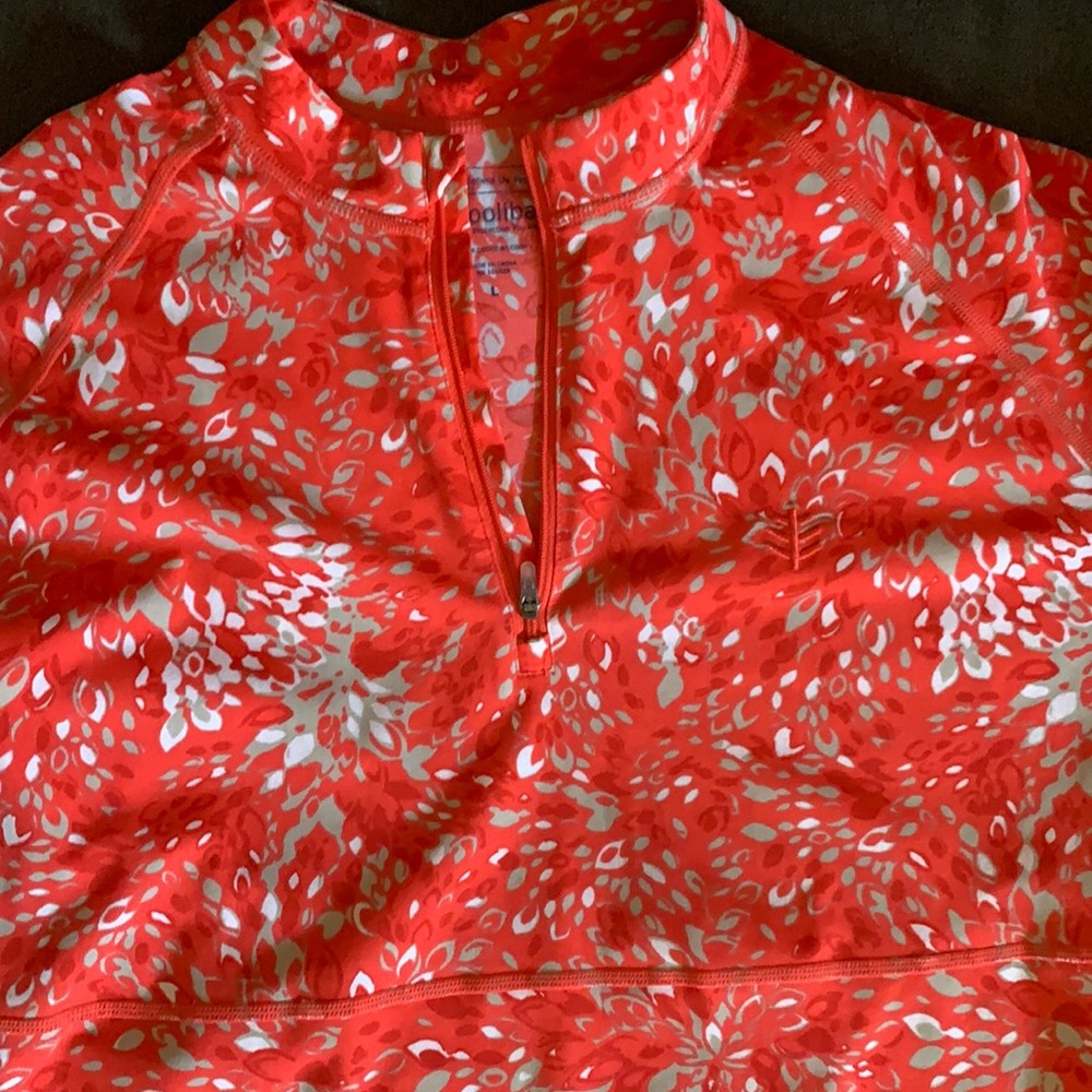 Ruched swim shirt !
